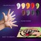 OKTO | DIY 3D Creative Air Dry Clay Kit | Kids Painting by Numbers Coloring Set | PUG DOG | Frame 11.8x11.8 in